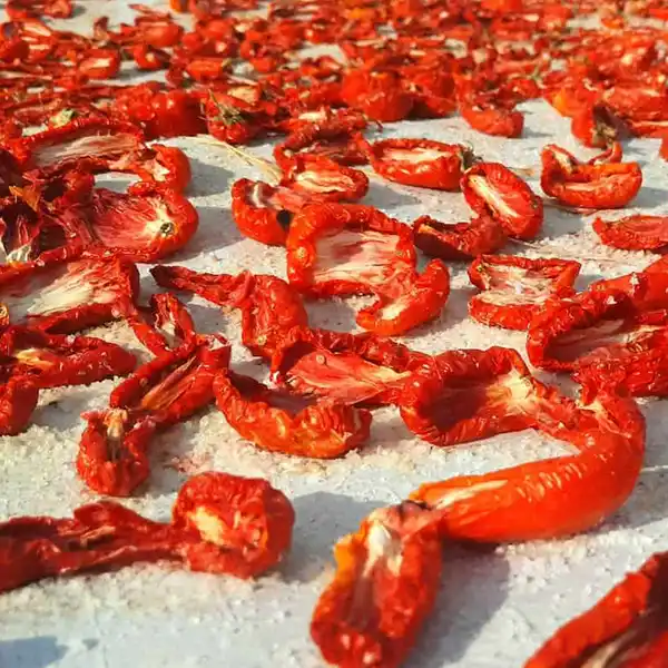 گوجه خشک آفتابی